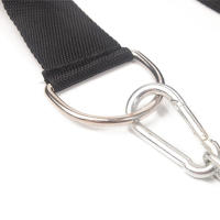 Almohadilla De Pesas Para Gimnasio Y Fitness Con Correa Ajustable Para El Cuello Entrenador De Músculos Del Cuello Con Cadena De Acero Para Entrenamiento De Fuerza - details 7