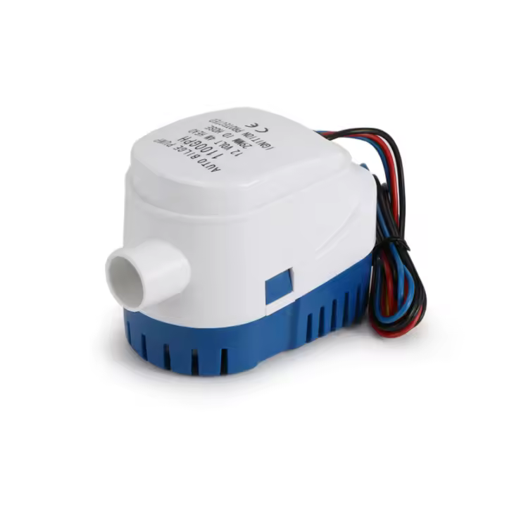 Bomba De Agua Para Barco 12V 1100GPH Con Interruptor Flotante Bomba Submersible Automática Para Yate Motosacanjoto Casa Flotante Y Avión De Marina - 1