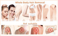 Dispositivo De Eliminación De Vello Láser 999900 Chisporroteos 3en1 IPL Luz De Luz Pulsada Epilador Sin Dolor Para Hombres Y Mujeres Uso Doméstico Todo El Cuerpo - details 3