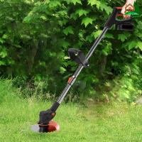 Cortacésped Linea Hd  a baterías de 36V , telescópico ajustable, 2 baterías 2600mAh, 4000W, 8 discos, desbrozadora eléctrica - details 1