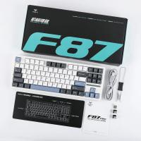 Teclado Mecánico AULA F87 Con 3 Modos De Conexión (2.4G/USB/Bluetooth) Teclado De Juego RGB Con Hotswap Y Gaskets 87 Teclas - details 0