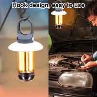 Linterna Portátil LED Recargable Super Brillante Para Camping Y Trabajo Con 5 Modos De Iluminación Impermeable Para Exteriores - details 2