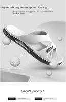 Nuevos Pantuflas Para Hombre Verano 2024 Moda Pantuflas De Baño No Eslipantes Comodidad Suave Suela Pantuflas De Exterior - details 6