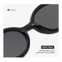 Gafas De Sol Redondas Pequeñas Y Ovaladas Moda Retro Para Hombres Gafas De Sol Hip Hop Para Playa Viajes Streetwear Con Marco Redondo Tendencia Unisex - details 18
