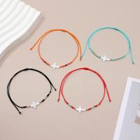 Juego De 12 Pulseras De Moda Con Patrón De Cruz Y Granulados Multicolor Para Mujer Set De Pulseras De Fiesta Temperamento - details 3
