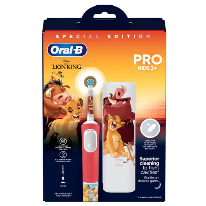 Oral-B Cepillo Electrico Pro Kids 3+ Rey Leon - 1