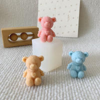 Molde De Velas De Silicona En Forma De Oso Mini Amor Para Artesanía Y Hacer Sabores a Mano Tamaño Approx. Como En La Imagen - details 13