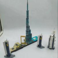 Kit De Bloques De Construcción De Estilo Urbano Dubai Para Niños Modelo Clásico De Arquitectura Juguetes Educativos Para Adolescentes Y Adultos - details 3