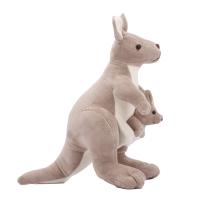 Muñeco De Peluche Kangaroo Con Madre Y Bebé Juguetes Creativos Para Regalar En Cumpleaños Relleno De Algodón PP Adecuado Para Niños De 3 a 12 Años - details 4
