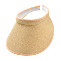 Sombrero De Verano Moda Para Mujer Ajustable Con Visera Protección Solar Para Playa Y Exterior Estilo Casual Color Sólido - details 6
