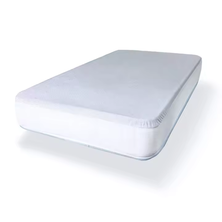 Protector de Colchón Cuna Bebé Rizo 100% Algodón - Impermeable y Antialérgico - Colchón 60x120cm y 70x140cm - Fabricado en España - Protector Cuna Bebé Infantil - FusionHome - 1