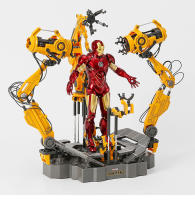 Figura De Acción Iron Man 1:10 ZD Toys Mark3 Tony Stark Armadura De Guerra 18cm Juguete De Colección Para Adolescentes Y Adultos - details 36