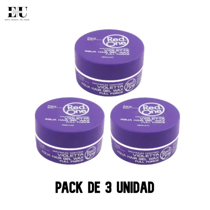 Redone - Pack 3 unidad Violet Aqua Wax 150ml - 1