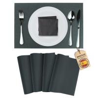 Mondiroso. Pack de 4 Manteles Individuales Mesa Lavables. Salvamanteles Individuales Antideslizantes en Varios Colores. Mantel Individual para Mesa de Comedor y Cocina. - details 4