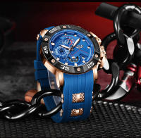 Reloj De Pulsera De Cuarzo TOP LIGE 2025 Para Hombre Lujo Resistente Al Agua Con Luminosidad Y Fecha Correa De Silicona Fashion Casual - details 13