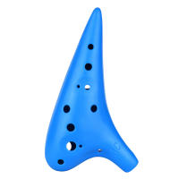 Ocarina De Plástico Con 12 Agujeros Flute Alto C Instrumento Musical Para Amantes De La Música Y Principiantes Con Partitura Incluida - details 2