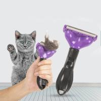 Cepillo De Masaje Para Perros Y Gatos Eliminador De Pelos De Gato Cepillo De Aseo Para Mascotas Plástico Material Originario De China - details 0