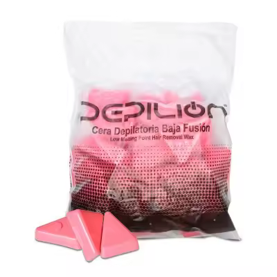 Cera en Pastillas para Depilación (Rosa) - 1Kg - Depilion - Vendido por Beauty World Distributor - 1