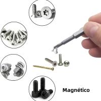 Juego De 11 Piezas De Destornilladores De Cabeza Torx De Seguridad 1/4 Pulgada Rosca Hexagonal S2 Acero Torx Destornillador De Broca T6 T7 T8 T9 T10 T15 - details 2