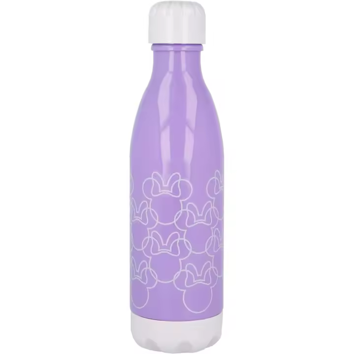 Disney Minnie Mouse Stor Botella Daily de Plástico Morado 660 ML - 1
