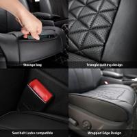 Nueva Funda De Asiento Delantero Para Coche En Cuero PU Almohadilla De Silla Protectora Universal Accesorios De Auto - details 15