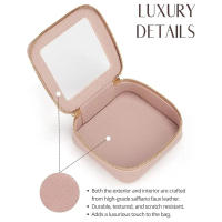Bolsa De Maquillaje Para Mujer Transparente Con Cierre De Cremallera Impermeable Grande Bolsa De Lavado Para Viajes - details 7