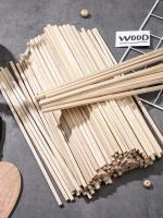 10Pcs Palos De Madera No Terminados Cuadrados Para Manualidades Decoración Del Hogar Accesorios De Artesanía DIY - details 0