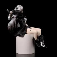 Figura De Acción Anime Kawaii 15Cm Furyu Arknights Amiya Lappland Noodle Stopper PVC Colección De Estatuillas Juguete Para Niños Y Adultos - details 3