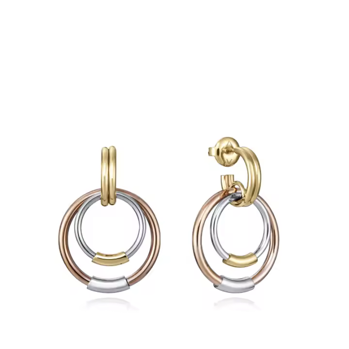 Raíz JOYAS Inicio VICEROY JOYAS Pendientes Viceroy Viceroy fashion Pendientes Viceroy Mujer Air Acero dorado 14086e01019 - 1