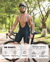 X-TIGER Shorts De Ciclismo Para Hombre Con Bolsillos Tights De Montaña Y Carretera Profesionales Para Ciclismo De Larga Distancia - details 0