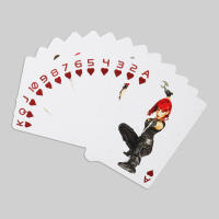 Baraja De Papel Poker Vintage Retro Con Bellas Chicas Diferentes 54 Tarjetas Juego Clásico De Clubes Para Jóvenes Mayores De 14 Años - details 5