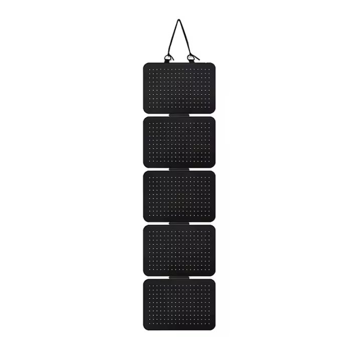 Organizador De Joyas Plegable De Terciopelo 1pc 5-Niveles Colgante Para Pendientes Esteros Y Collares Bolsa De Almacenamiento Para Pulseras - 1