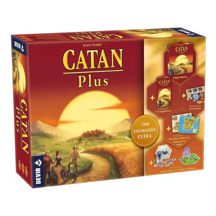 Devir Juego Catan Plus - Juego de Mesa - Nuevo a estrenar - Devir - 1