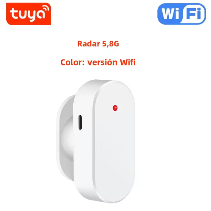 Detector De Presencia Humana Tuya Zigbee Sensor PIR Inteligente Radar De Movimiento Soporte Para Assistant Doméstico - 1
