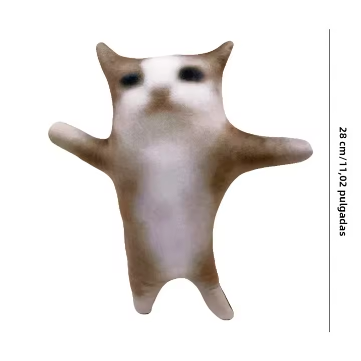 Juguete De Peluche Gato Feliz De Tinicoo Peluche Interactivo Animal De Peluche Para Niños Regalo De Cumpleaños Muñeco De Peluche De Película Y TV - 1