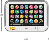 Fisher Price Mi primera tableta  Juguete electrónico Educativo con Luces y Sonidos Mattel cdg61 - details 4