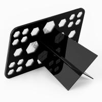Organizador De Maquillaje RANCAI En Acrílico Con Soporte Para Pinceles De 14/26/28 Agujeros Herramienta De Secado Para Pinceles Accesorios De Cosméticos - details 1
