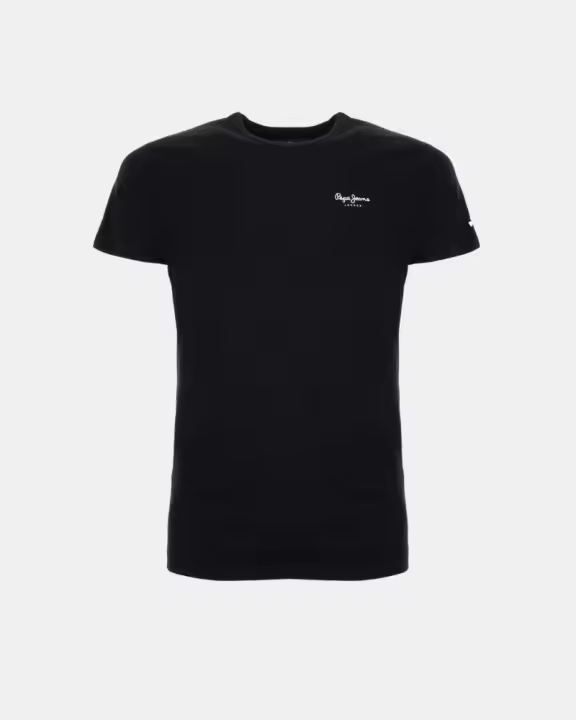 PEPE JEANS PM508212 ORIGINAL Camisetas Manga corta Hombre Negro - 1