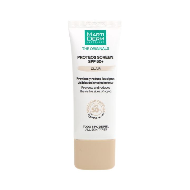 Martiderm Proteos Screen SPF 50+ Tono Claro 40ml — oferta en Miravia