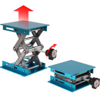 Plataforma De Elevación De 4"x4" 100x100mm En Aluminio Para Labores De Carpintería Y Engrafado Soporte De Elevación Para Mesas De Carpintería - details 0