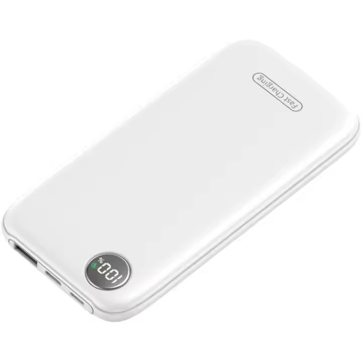 Power Bank 20.000mAh 22.5W Pequeña función de carga rápida Powerbank 1 USB-C 2 USB-A Mini Batería Externa para Teléfono Móvil Pantalla LCD para iPhone 17 16 15 14 13 Smartphones Viaje Camping - 1
