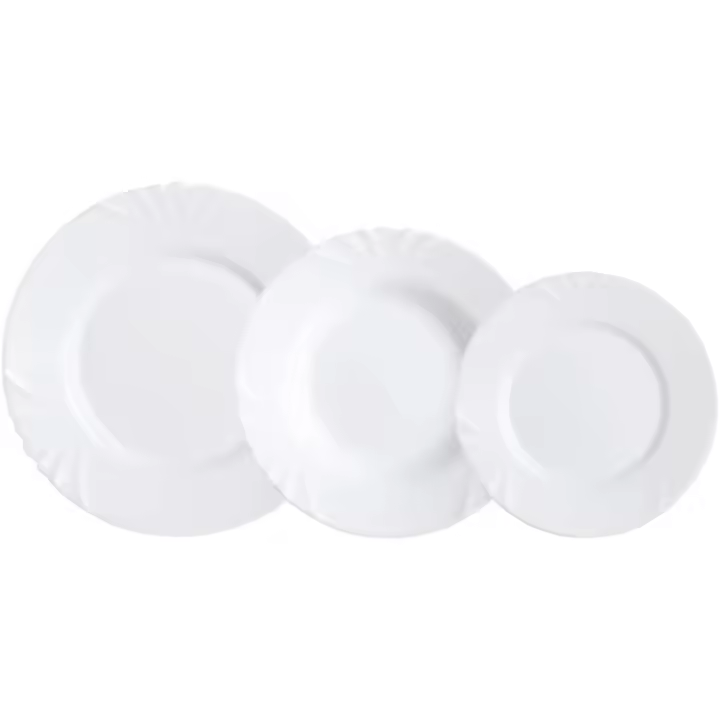 STARLEY-Set de Vajilla Bormioli Arcoglass (20 cm),24CM,26CM 18 piezas - 1