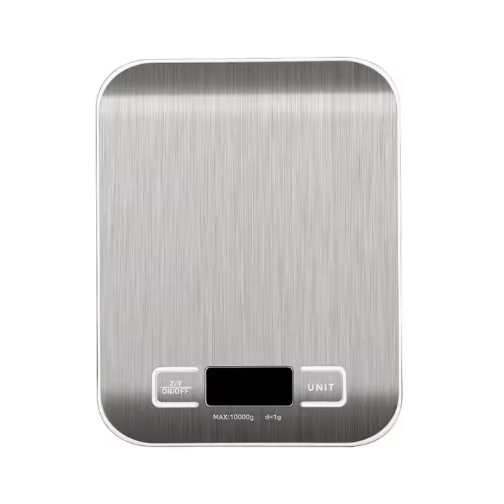 Báscula Electrónica De Cocina Precisa Miniatura Para Pastelería Y Hornear Alimentos Material Acero Inoxidable Peso Máximo De 10kg 5kg - 1