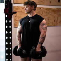 Camiseta De Entrenamiento Sin Mangas Para Hombre Verano Deporte Fitness Transpirable Malla Respirable Secado Rápido Ropa Deportiva - details 13