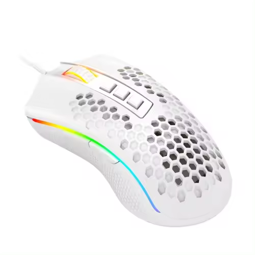 Redragon - STORM Ratón Gaming RGB Blanco - 1