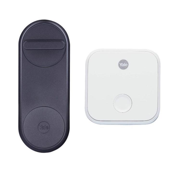 Linus yale negro + connect wi-fi bridge