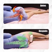 Almohada Ergonómica Para Piernas y Rodillas Cojín Viscoelástico Mejor Reposo Alivia el Sueño Descarga Fatiga Funda Lavable Muy Transpirable Fresca y Seca. Envío desde España - details 1