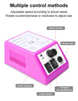 Máquina De Uñas Eléctrica Profesional 20000rpm Para Manicura Y Pedicura Herramienta De Archivo De Uñas Y Tendones Limegirl - details 4