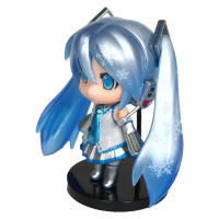 Figura De Anime Hatsune Miku Mini Ornamento De Personaje Kawaii En Rosa Y Verde Decoración Para Escritorio Adulto Juguete Regalo De Cumpleaños Para Niños - details 9