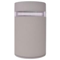 vidaXL Aplique de pared de exterior semicilíndrico gris aluminio - details 2